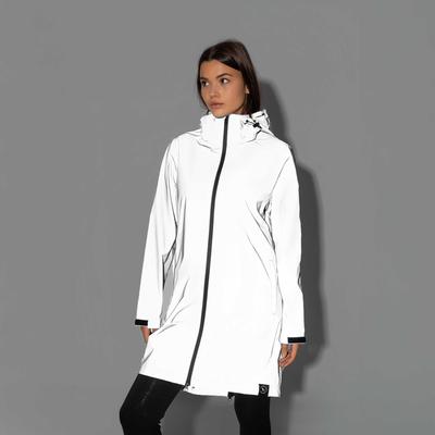 Show full view: Horze Rainbow Womens Reflective Raincoat, 4 slide 2 of 9