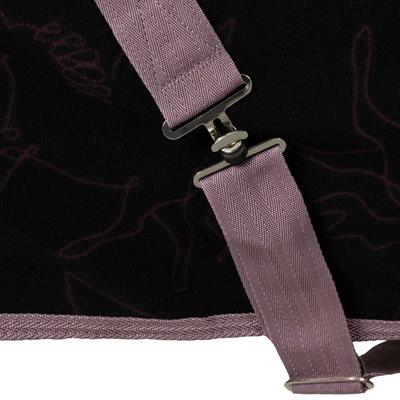 Show full view: Horze Pegasus Pony Fleece Horse Cooler, Flint Purple, 72-in slide 4 of 6