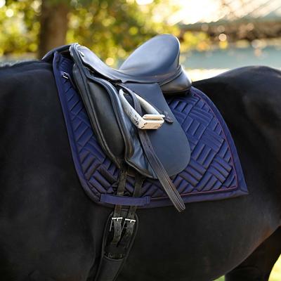 Show full view: Horze Aachen Dressage Horse Saddle Pad, Nightshade, Horse slide 9 of 9