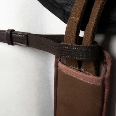 Show full view: Horze Hampstead Multi Point Horse Breastplate, Brown, Horse slide 3 of 4