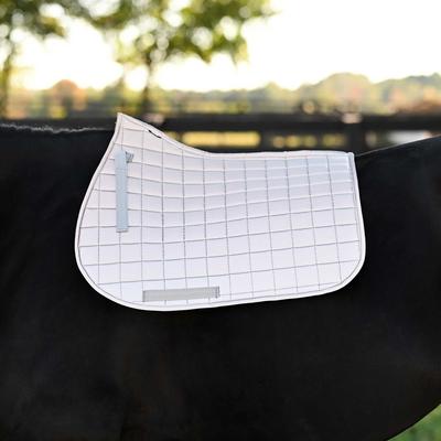 Show full view: Horze Hi Viz Reflective Horse Saddle Pad, Horse slide 6 of 8