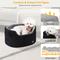 Show in main carousel: Pecute Multi-Functional Waterproof Dog Car Booster Seat with 2 Safety Belts, Grey slide 4 of 10