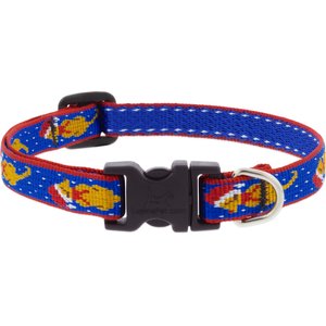 LupinePet Snow Pup Design Dog Collar, 8 to 12-in neck, 1/2-in wide