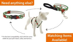 LupinePet Christmas Tree Design Martingale Slip-on Dog Collar, Small: 10 to 14-in neck, 3/4-in wide slide 2 of 6