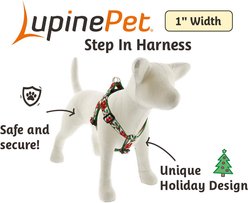 LupinePet Snow Pup Design Step-in Dog Harness, 24 to 38 in chest, 1-in wide slide 2 of 6