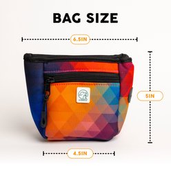Embark Harness Co. 3-in-1 Adventure Treat Bag with Built In Poop Bag Dispenser, Aurora slide 2 of 8