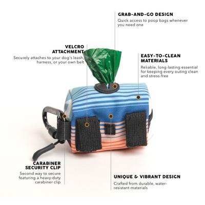 Show full view: Embark Harness Co. Adventure Poop Pack, Santa Monica slide 3 of 8