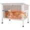 Show in main carousel: Petscosset Insulated Outdoor Wooden Cat House with Escape Door, Gray, 31-in slide 1 of 12