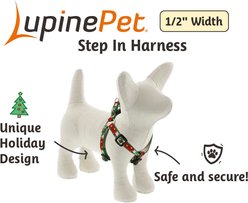 LupinePet Snow Pup Design Step-in Dog Harness, 12 to 18 in chest, 1/2-in wide slide 2 of 6