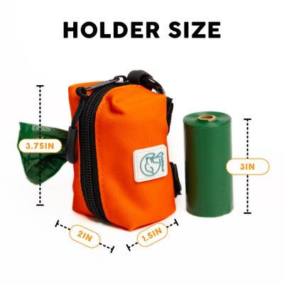 Show full view: Embark Harness Co. Adventure Poop Pack, Orange slide 5 of 9