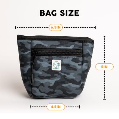 Show full view: Embark Harness Co. Adventure Treat Bag, Black Camo slide 4 of 7