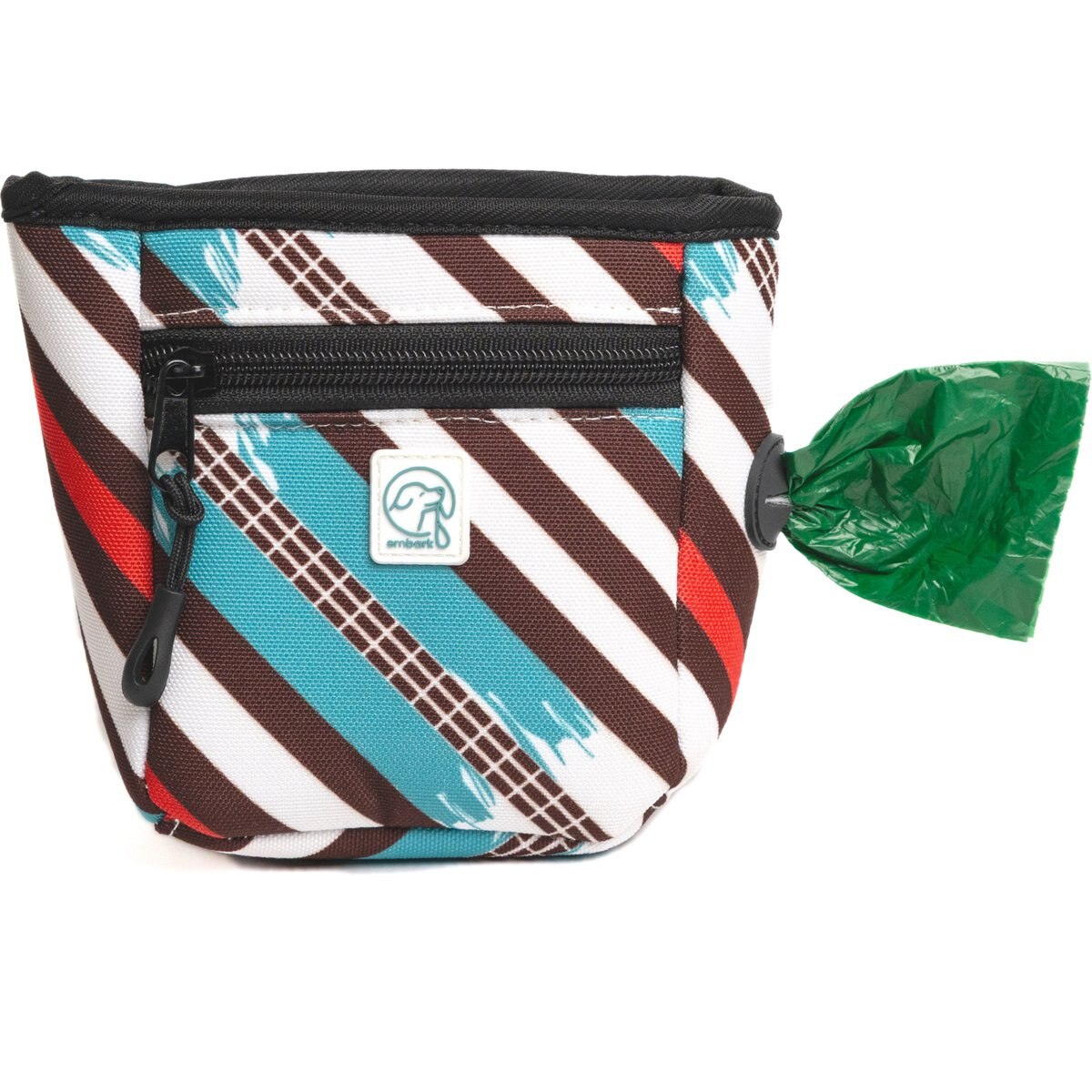 Embark Harness Co. 3-in-1 Adventure Treat Bag with Built In Poop Bag Dispenser, Maverick