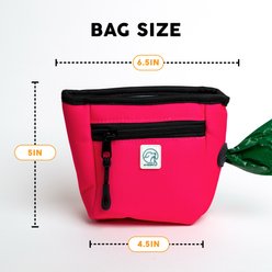 Embark Harness Co. 3-in-1 Adventure Treat Bag with Built In Poop Bag Dispenser, Pink slide 2 of 8