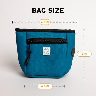 Show full view: Embark Harness Co. Adventure Treat Bag, Teal slide 5 of 9