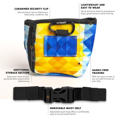 Show full view: Embark Harness Co. Adventure Treat Bag, Apollo slide 3 of 8