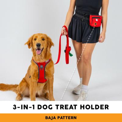 Show full view: Embark Harness Co. Adventure Treat Bag, Red slide 9 of 9