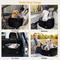 Show in main carousel: Pecute Multi-Functional Waterproof Dog Car Booster Seat with 2 Safety Belts, Grey slide 10 of 10