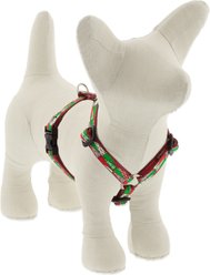 LupinePet Christmas Tree Design Dog Harness, 12 to 20 in chest, 1/2-in wide