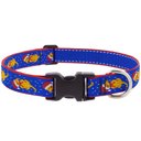 LupinePet Snow Pup Design Dog Collar, 12 to 20-in neck, 1-in wide