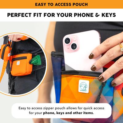 Show full view: Embark Harness Co. Adventure Treat Bag, Orange slide 6 of 9