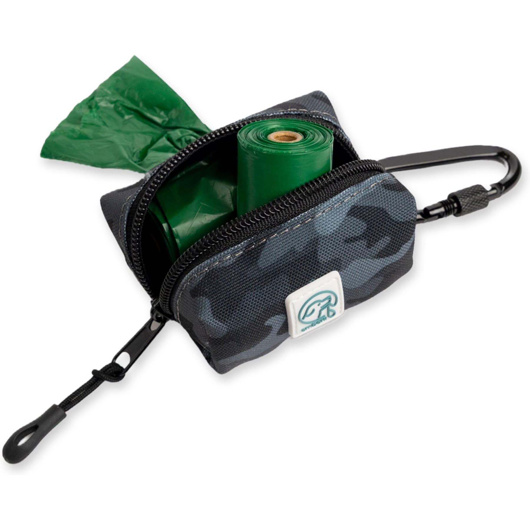 Embark Harness Co. Adventure Poop Bag Holder, Black Camo