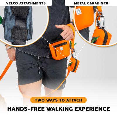 Show full view: Embark Harness Co. Adventure Poop Pack, Orange slide 7 of 9