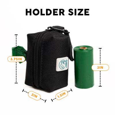 Show full view: Embark Harness Co. Adventure Poop Pack, Black slide 4 of 8