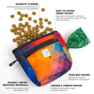 Show full view: Embark Harness Co. Adventure Treat Bag, Aurora slide 2 of 8