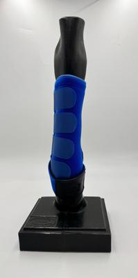 Show full view: ORTHO EQUINE Complete Comfort Hind Horse Boots, Royal Blue, Medium slide 4 of 4
