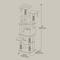Show in main carousel: FEANDREA 61-in Multi-Level Cat Tree, Smoky Gray slide 5 of 5