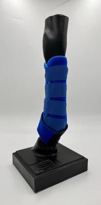 Show full view: ORTHO EQUINE Complete Comfort Hind Horse Boots, Royal Blue, Medium slide 3 of 4