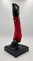ORTHO EQUINE Complete Comfort Hind Horse Boots, Red, Medium