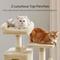Show in main carousel: FEANDREA 61-in Multi-Level Cat Tree, Beige slide 4 of 5