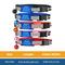 Show in main carousel: GoTags Personalized Breakaway Reflective Cat Collar with Engraved Tag & Bell, Red/Blue, 8 to 12-in neck, 3/8-in wide slide 5 of 7
