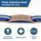 Show in main carousel: GoTags Personalized Breakaway Reflective Cat Collar with Engraved Tag & Bell, Blue/Rosegold, 8 to 12-in neck, 3/8-in wide slide 6 of 8