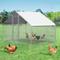 Show in main carousel: LovMor Metal Chicken Coop, 6.5 x 10 x 6.56-ft slide 1 of 8