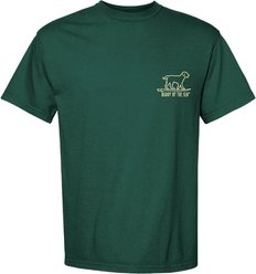 BUDDY BY THE SEA Nappy Holidays Adult Unisex Short Sleeve Tee Shirt, Field Green, Medium slide 2 of 2