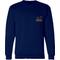 Show in main carousel: BUDDY BY THE SEA Touchdown Fleece Unisex Crewneck Sweatshirt, Navy, Small slide 2 of 2