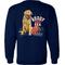 Show in main carousel: BUDDY BY THE SEA Touchdown Fleece Unisex Crewneck Sweatshirt, Navy, Small slide 1 of 2