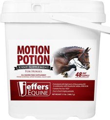 Jeffers Motion Potion Pellet Horse Joint Supplement, 3.1-lb bucket