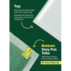 Earth Rated Max Absorbency Dog Pee Pads, Large: 22 x 23-in, Unscented, 40 count