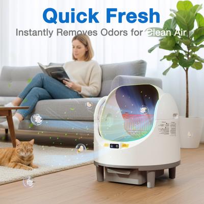 Show full view: Aoruefar Self-Cleaning Cat Litter Box Deodorizer, 3.2 x 1.6 x 1.4-in, 3 count slide 4 of 8