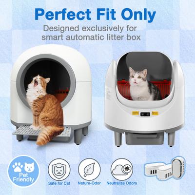 Show full view: Aoruefar Self-Cleaning Cat Litter Box Deodorizer, 3.2 x 1.6 x 1.4-in, 3 count slide 6 of 8