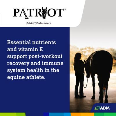 Show full view: ADM Patriot Performance Horse Feed, 50-lb bag slide 7 of 7