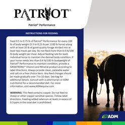 ADM Patriot Performance Horse Feed, 50-lb bag slide 2 of 7