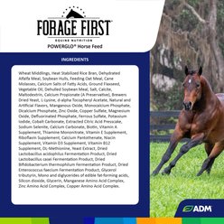 ADM POWERGLO Forage First Premium Nutrition Performance Horse Feed, 50-lb bag slide 2 of 8