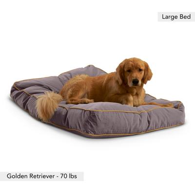 Happy Hounds Bailey Rectangle Pillow Dog Bed with Removable Cover
