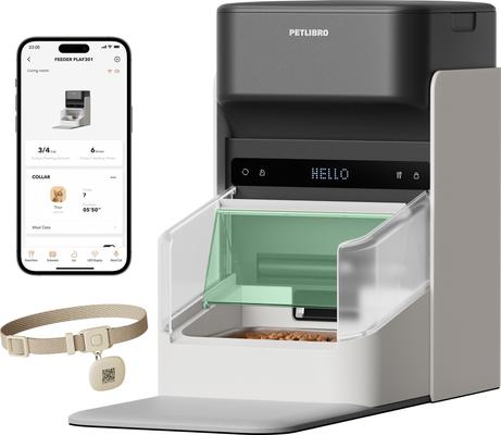 Yan 自動給餌器 PETLIBRO ONE RFID PETLIBRO One RFID Automatic WiFi App Controlled Cat Feeder with