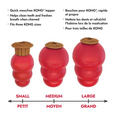 Show full view: KONG Corkz Chicken Lickable Dog Treats, 8-oz bag, 10 count slide 7 of 11