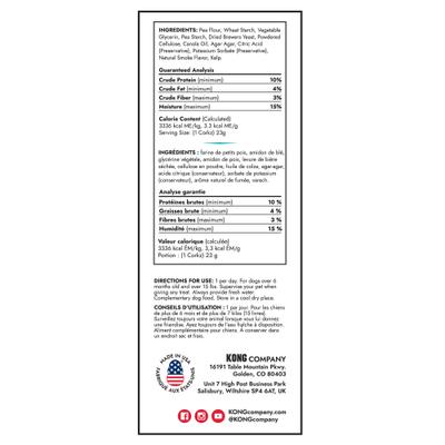 Show full view: KONG Corkz Chicken Lickable Dog Treats, 8-oz bag, 10 count slide 9 of 11